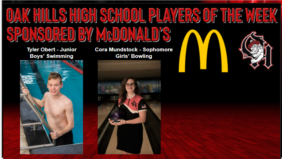 McDonald's OHHS Players of the Week